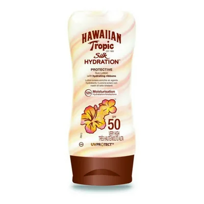 Loțiune solară, Hawaiian Tropic, Silk, SPF 50+, 180 ml