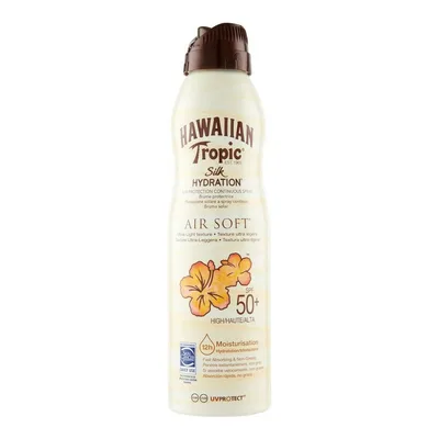 Spray protecție solară, Hawaiian Tropic, Silk Hydration, SPF 50, 220 ml