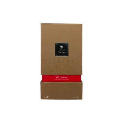 Parfum cu feromoni, Shiatsu, woman, roșu, 15 ml