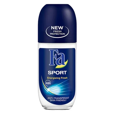 Deodorant roll-on, Fa, Sport Energizing Fresh, 48H, 50 ml