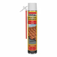 Spumă poliuretanică, Soudal, 750 ml, roșu