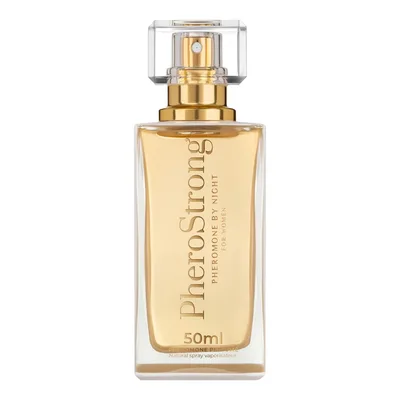 Parfum cu feromoni, PheroStrong, By Night, 50 ml, flacon negru