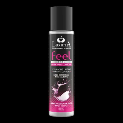 Lubrifiant pe bază de apă, IntimateLine, Feel Anal, 60 ml