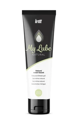 Lubrifiant Intim pe Bază de Apă, Intt, MY LUBE NATURAL, neutru, fără parfum
