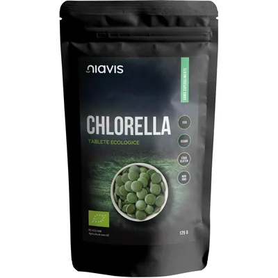 CHLORELLA TABLETE ECOLOGICE 125GR