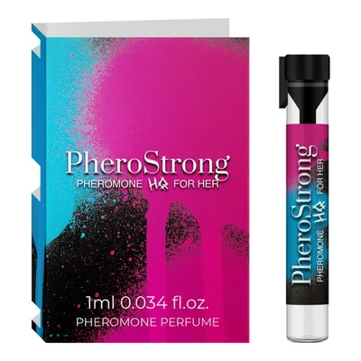 Parfum cu feromoni, PheroStrong, HQ, flori albe, lemn