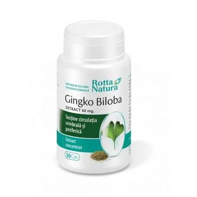 GINGKO BILOBA EXTRACT 60MG 30CPS