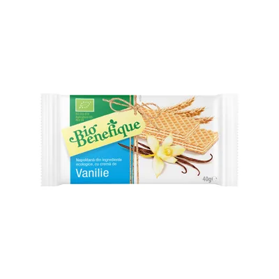 NAPOLITANE CU CREMA VANILIE (BIO) 40GR