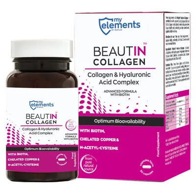 BEAUTIN COLLAGEN CU BIOTINA 30CPS