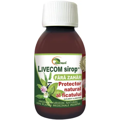 LIVECOM SIROP FARA ZAHAR 100ML