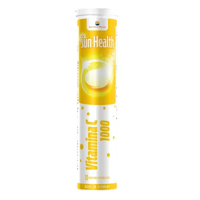 SUN HEALTH VITAMINA C 1000 20CPR EFERVESCENTE