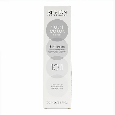 Cremă colorantă păr, Revlon, Nutri Color Filters 1011, argintiu intens, 100 ml