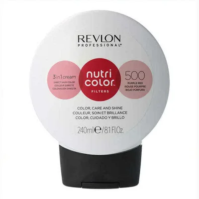 Vopsea permanentă, Revlon, 500, roșu-violet, 240 ml