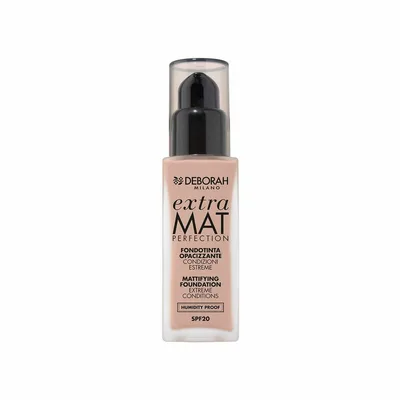 Fond de ten lichid Deborah, Extra Mat Perfection, bej deschis