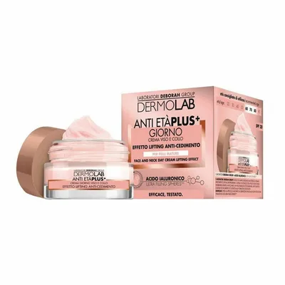 Crema antirid, Dermolab, VISO2DERMOPLUGI, alb, 50 ml