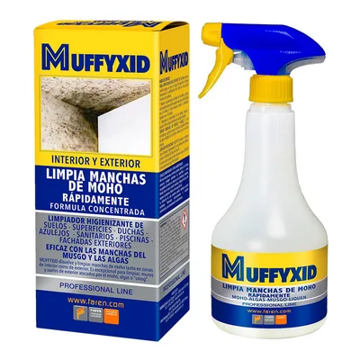 Spray dezinfectant, Faren, Muffycid, incolor, 500 ml