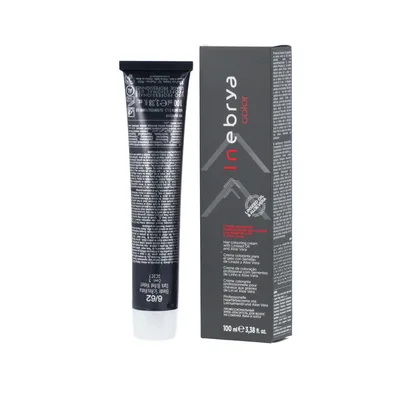 Vopsea permanentă, Inebrya, 6/62 Blond închis roșu violet, 100 ml