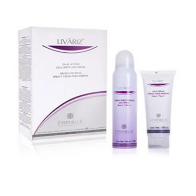 Livariz - set crema si spray pentru picioare + (1 crema gratis)