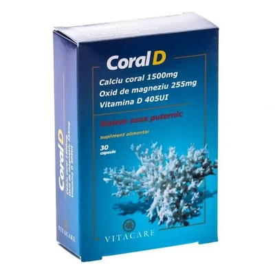 CORAL+VIT D 30CPS -50% GRATIS