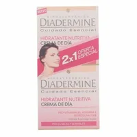 Set cosmetice, Diadermine, cremă de zi, două bucăți, alb
