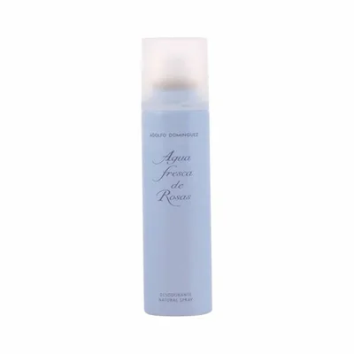 Deodorant spray, Adolfo Dominguez, Agua Fresca De Rosas, unisex 150 ml