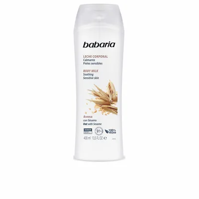 Loțiune de corp, Babaria, Avena, piele sensibilă, ovăz, 400 ml