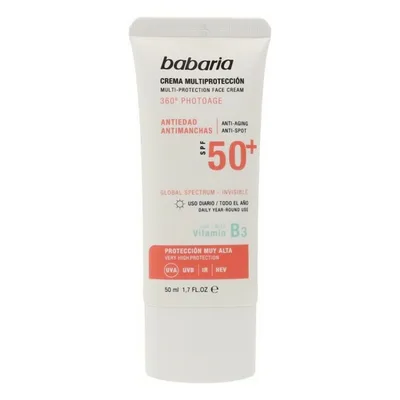 Cremă solară, Babaria, Anti Brown Spot, SPF 50+, 50 ml