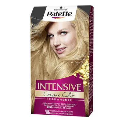 Vopsea permanentă, Schwarzkopf, Palette, Blond deschis N 8