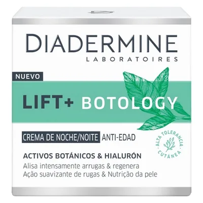 Cremă de noapte, Diadermine, Lift + Botology, antirid, 50 ml