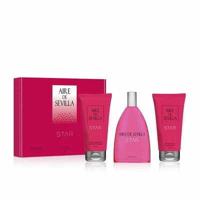 Set parfum dama, Instituto Español, Aire Sevilla Star, 3 piese