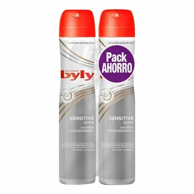 Spray deodorant, Byly, Sensitive Suave, 400 ml, 2 buc