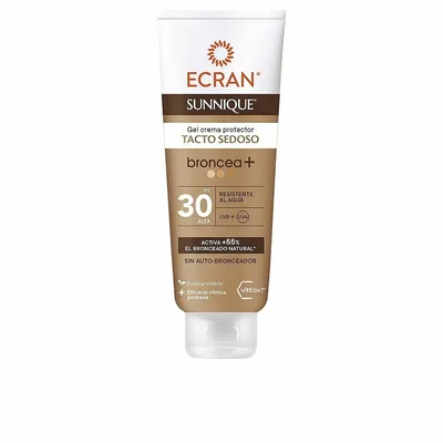 Gel de protecție solară, Ecran, Broncea+, SPF 30, 250 ml