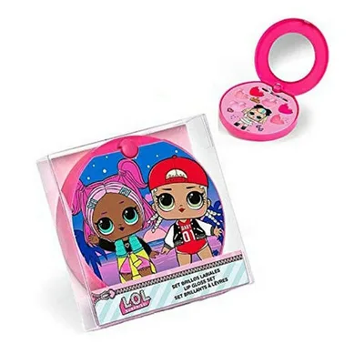 Set machiaj, LOL Surprise, kit, 6 nuanțe Lip Gloss