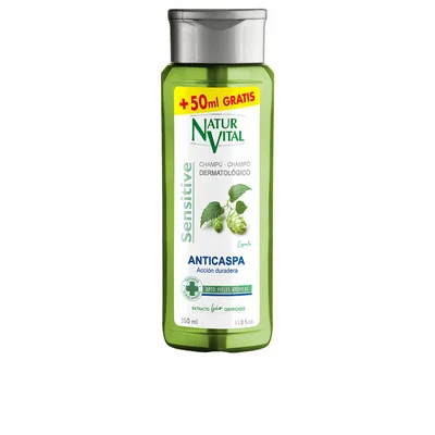 Șampon anti-mătreață, Naturvital, Sensitive, 350 ml
