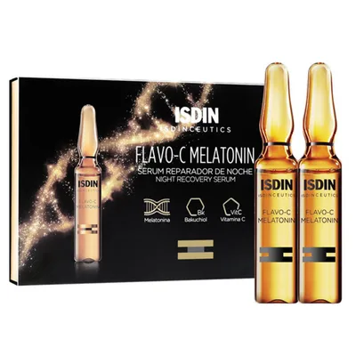 Ser, Isdinceutics, fiole, 2 ml (10 bucăți), pentru noapte