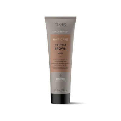 Masca de păr, Lakmé, Teknia Color Refresh, maro ciocolată, 250 ml