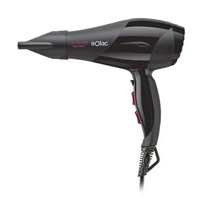 Uscător de păr, Solac, SP7170EXPERT, negru, 2600W