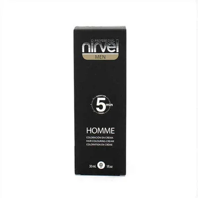 Vopsea cremă păr, Nirvel, CT6, 30 ml, maro închis