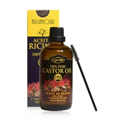Ulei de ricin, Arganour, 100 ml, pentru gene și sprâncene