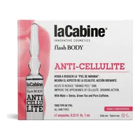 Set fiole corp, laCabine, Anti-Cellulită, 7 x 7 ml