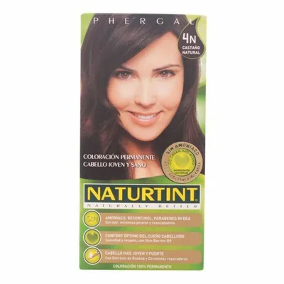 Vopsea permanentă, Naturtint, N4, castaniu natural, fără amoniac