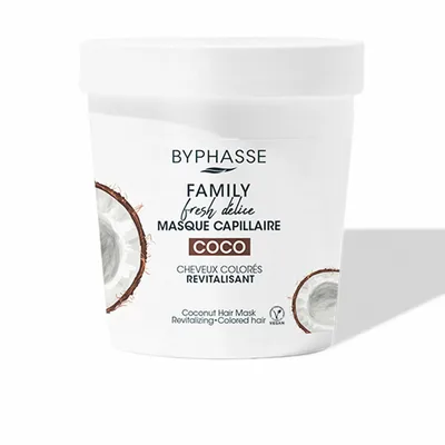 Mască păr Byphasse Family Fresh, 250ml, cocos