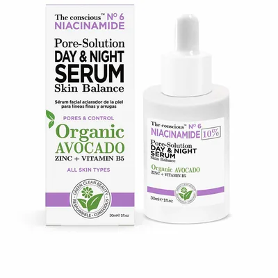 Ser facial, The Conscious, Niacinamide, Avocado, 30 ml