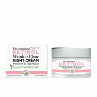 Cremă de noapte, The Conscious, Retinol, rodie, 50 ml