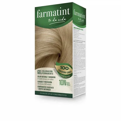 Vopsea păr, Farmatint, gel, blond platinat