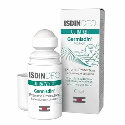 Deodorant Roll-On, ISDIN, Germisdin Rx, antiperspirant, 40 ml