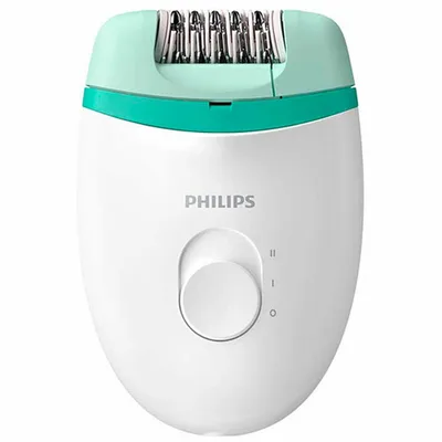 Epilator electric Philips BRE224/00 alb ergonomic