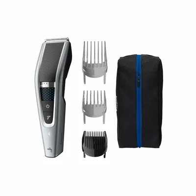 Aparat de tuns fără fir, Philips HC5630/15, negru/argintiu, lame oțel inoxidabil