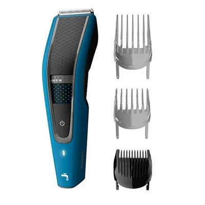 Aparat tuns păr, Philips, HC5612/15, albastru, inox