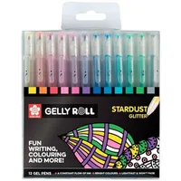 Set pixuri gel, Talens, Sakura Stardust, multicolor, 12 bucăți